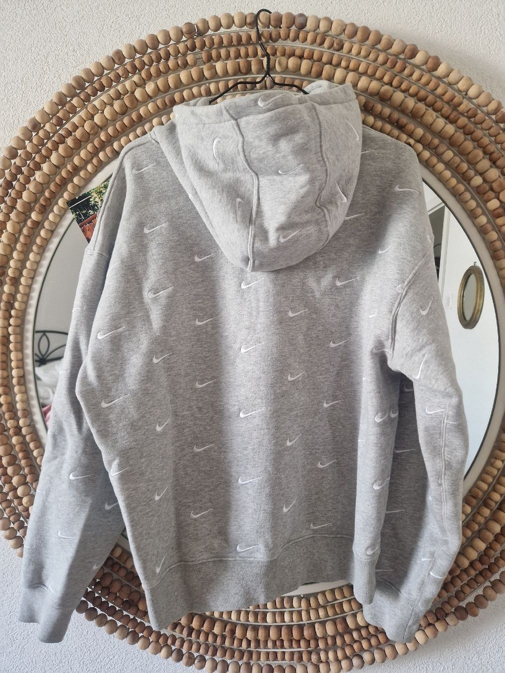 Nike Pullover & Sweatshirts: Hoodie Nike gris oversize avec logos - Taille M – Neu (gemäss Beschreibung) aus Denges von elo_2zgb 2