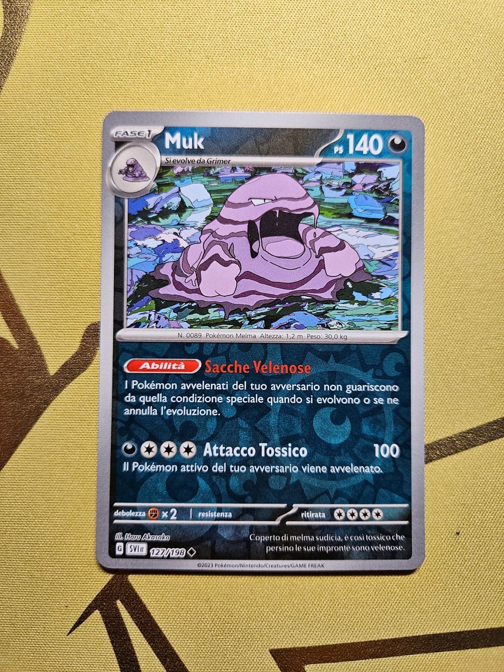 Pokémon Carte collezionabili: Scarlet & Violet - Muk – Usato da Bellinzona venduto da Pokemarco