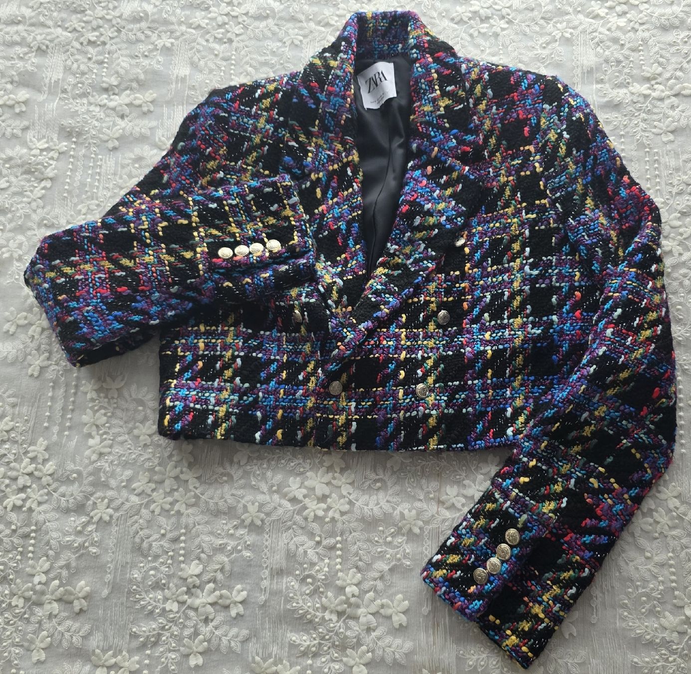 Zara Jacken: Zara Tweed Jacke, Gr. M, Top Zustand – Gebraucht aus Rheinsulz von Gilea 6
