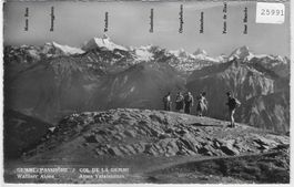 Gemmi-Passhöhe - Walliser Alpen