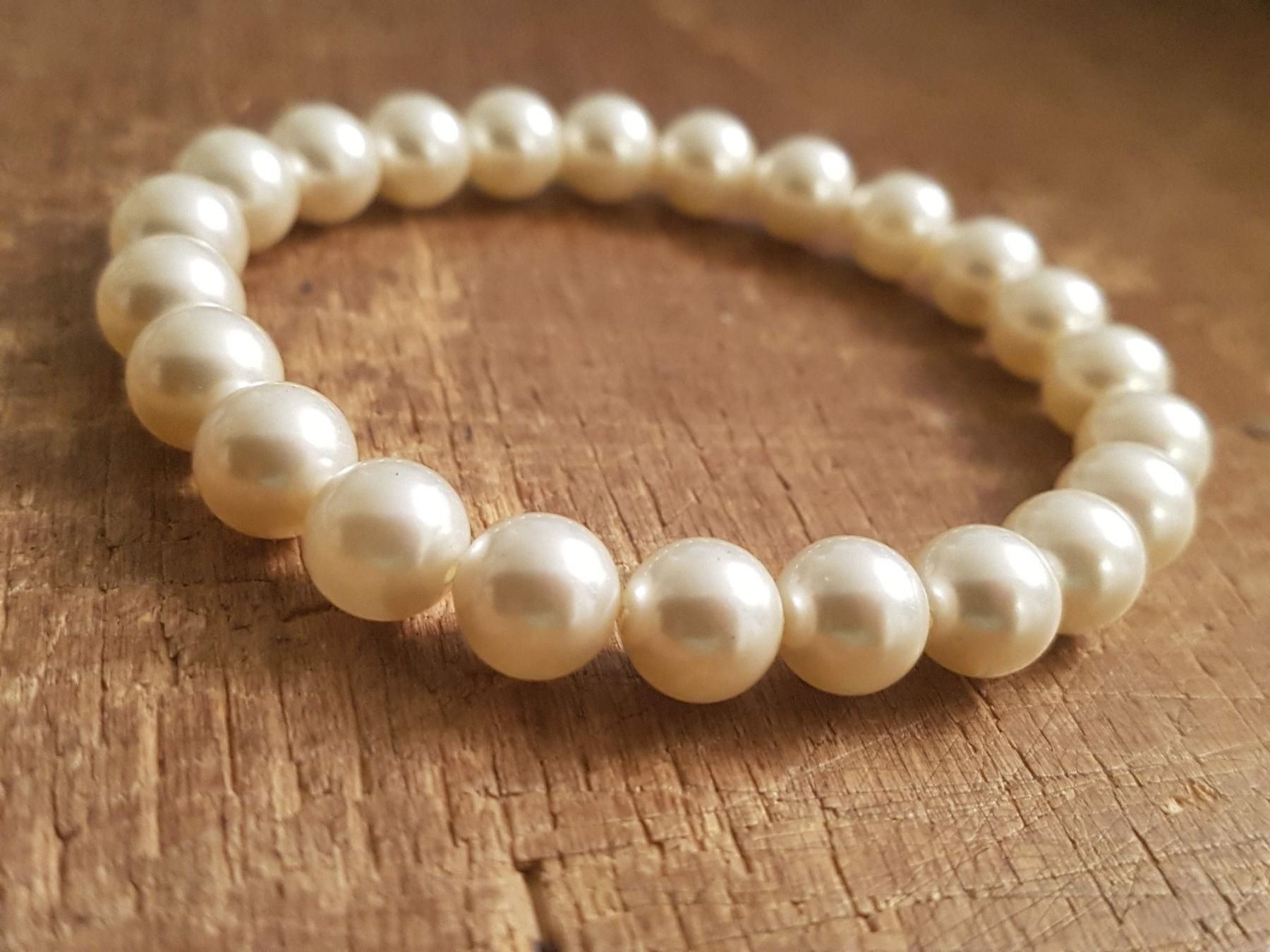 Bracciali & Braccialetti: Armband unechte Perlen – Usato da Ettingen venduto da Maranathatalitha