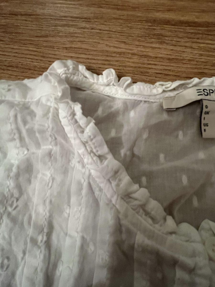 Esprit Blusen: Schöne weisse Bluse / Country / Cottage Core / romantisch – Neu (gemäss Beschreibung) aus Biel/Bienne von LadyDita 5