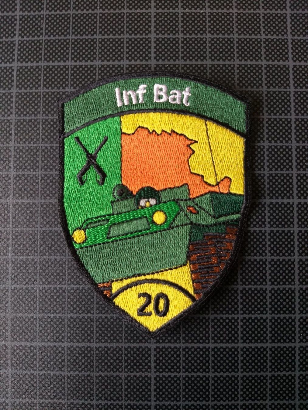 Placchette & Badge: Verbandsabzeichen Inf Bat 20 Kp 3 – Usato da Bauma venduto da SwissMilitaria