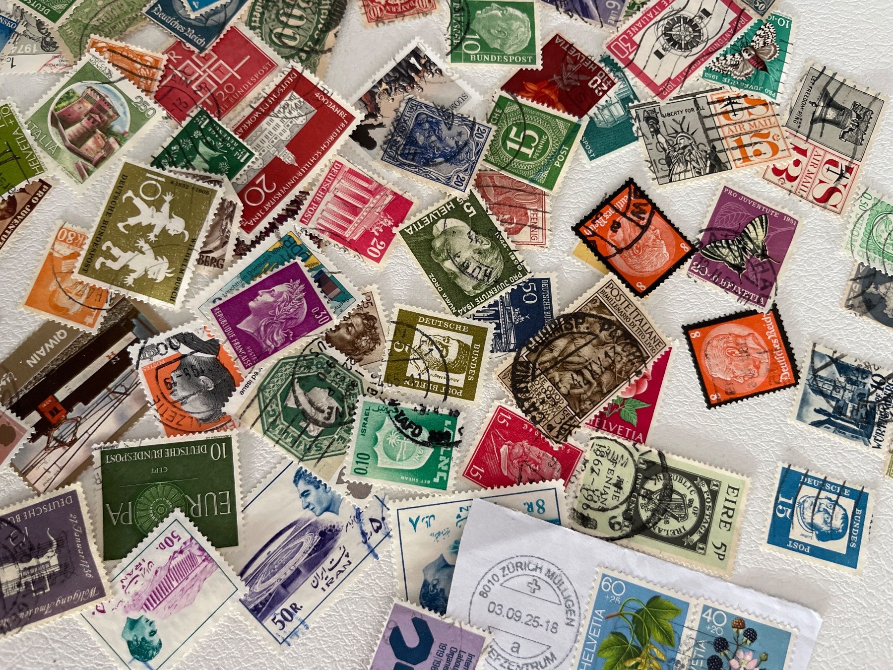 Tutti i francobolli: Lot 15: Lot mit Mix Briefmarke – Usato da Chiasso venduto da AzenYa 2