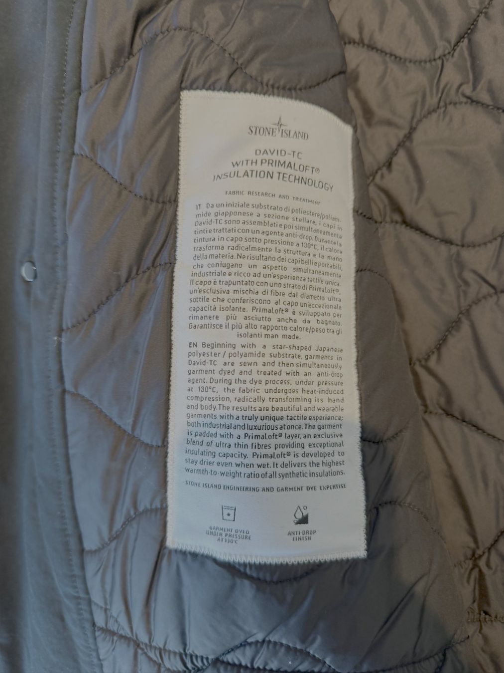 Cappotti: Stone Island Trenchcoat mit Primaloft-Isolation – Usato da Winterthur venduto da Thorben 3