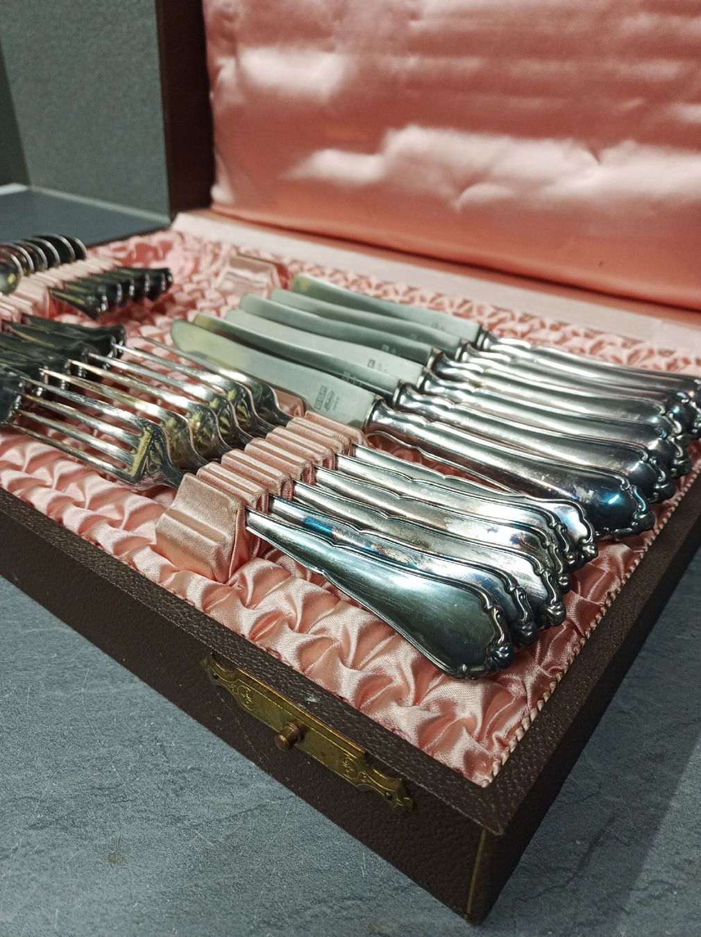 Set di posate: BSF Silberbesteck 6er Set – Usato da Kerns venduto da LvR02 3