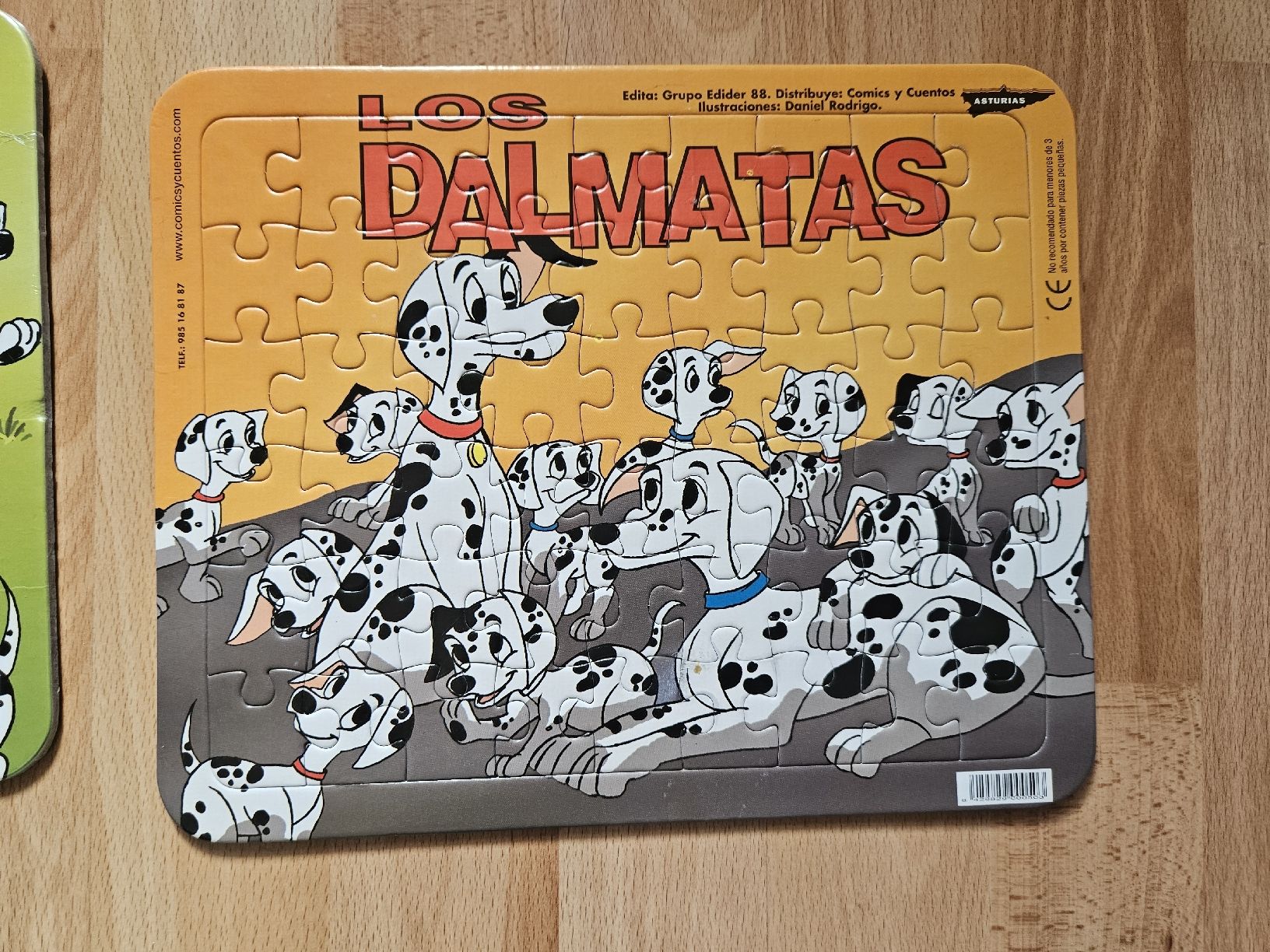 Puzzle: 101 Dalmatiner Puzzle Sammlung, 4 Stk, Los Dalmatas – Usato da Ebikon venduto da SecondChance_byM 4