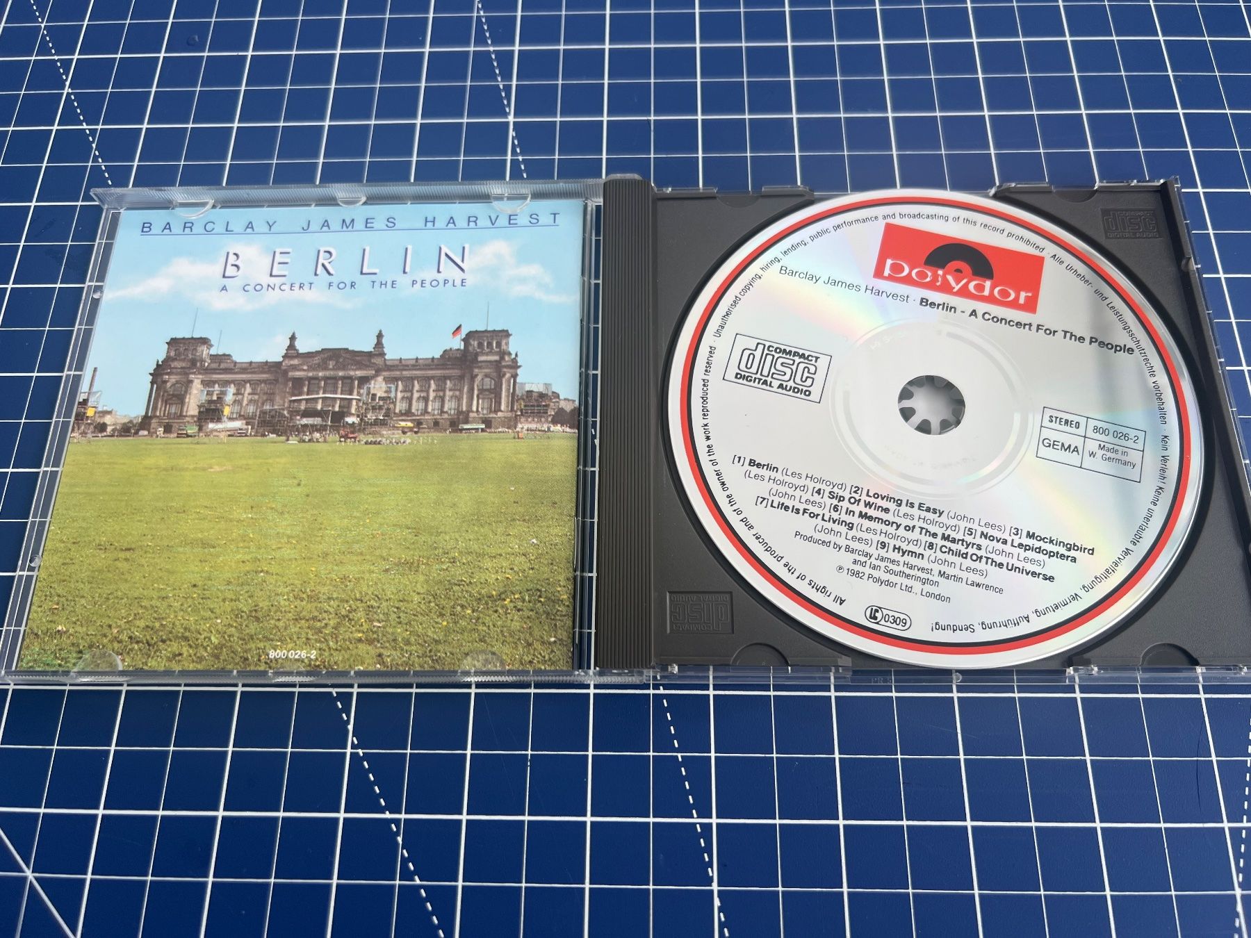 CD: Barclay James Harvest – Berlin – Usato da st.gallen venduto da sophiephie 1