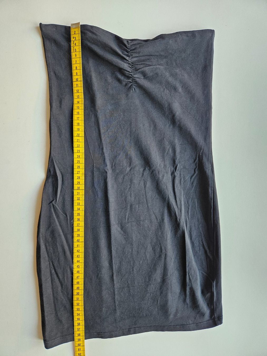 Top: Trägerloses, schwarzes Top Gr.M – Usato da Schaffhausen venduto da sabrina915 2
