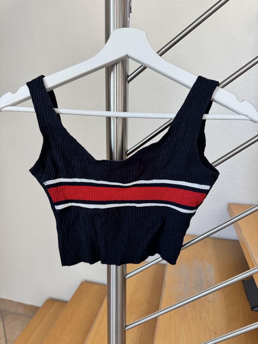 Top: crop top d’été à rayures – Usato da Lonay venduto da nei_79jc