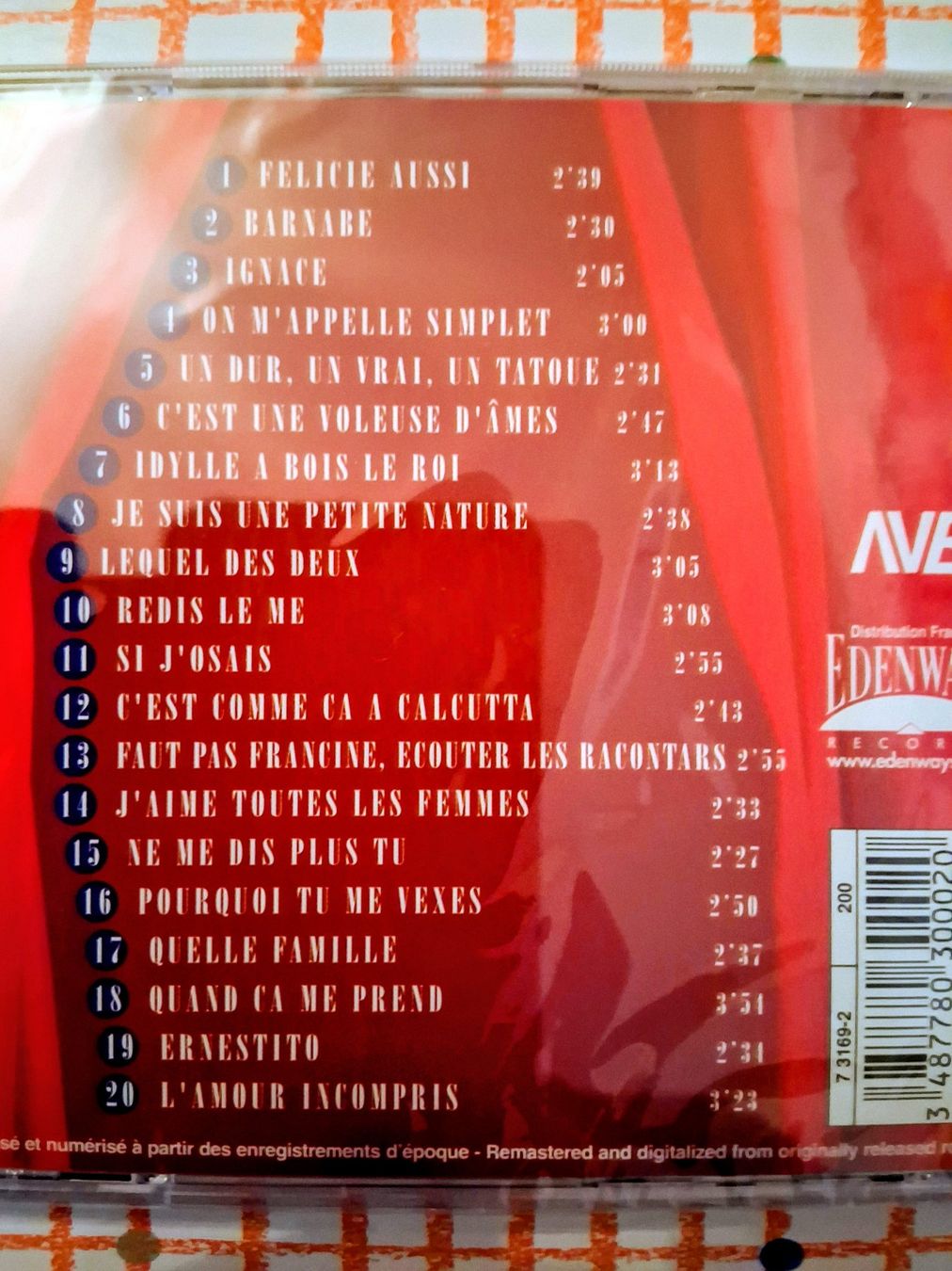 CD: Fernandel, CD Rare, Compilations des Plus Grands Succès! – Nuovo e nell'imballaggio originale da Aigle venduto da Marcagapit 2