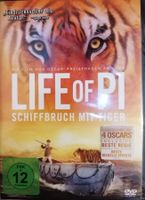 Life of Pi - Schiffbruch mit Tiger - DVD - Neu - 4 Oscars