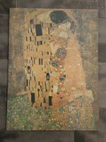 Gustav Klimt "Der Kuss" Wandbild nicht das Original 