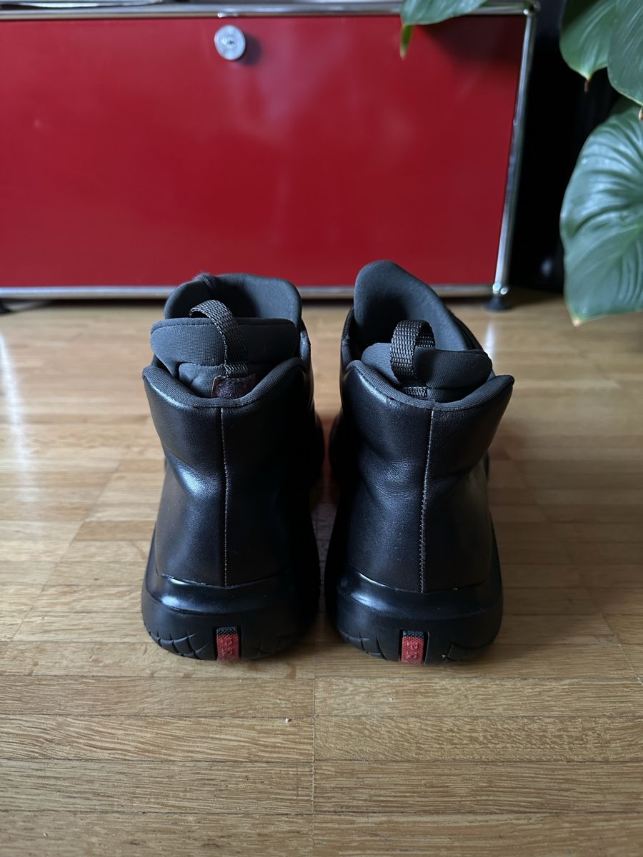 Prada Scarpe da uomo: Prada Stiefel braun Leder Archive 2000er Y2K – Usato da Basel venduto da luc_j2xz 5
