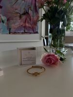 Cher Amulets Armreif mit Herz, Roségold, neuwertig!