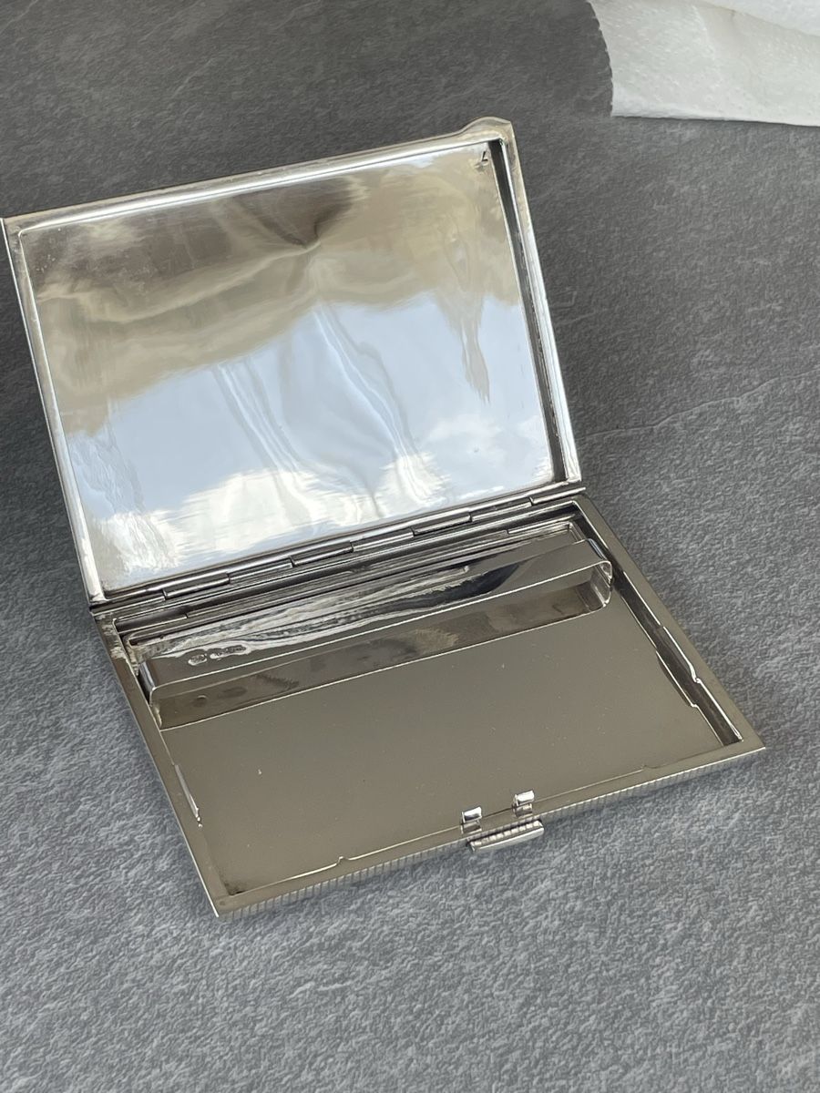 Altri Prodotti per fumatori: Écrin Calderoni). cigarette argent massif 800 – Usato da Posieux venduto da Angeles82 4