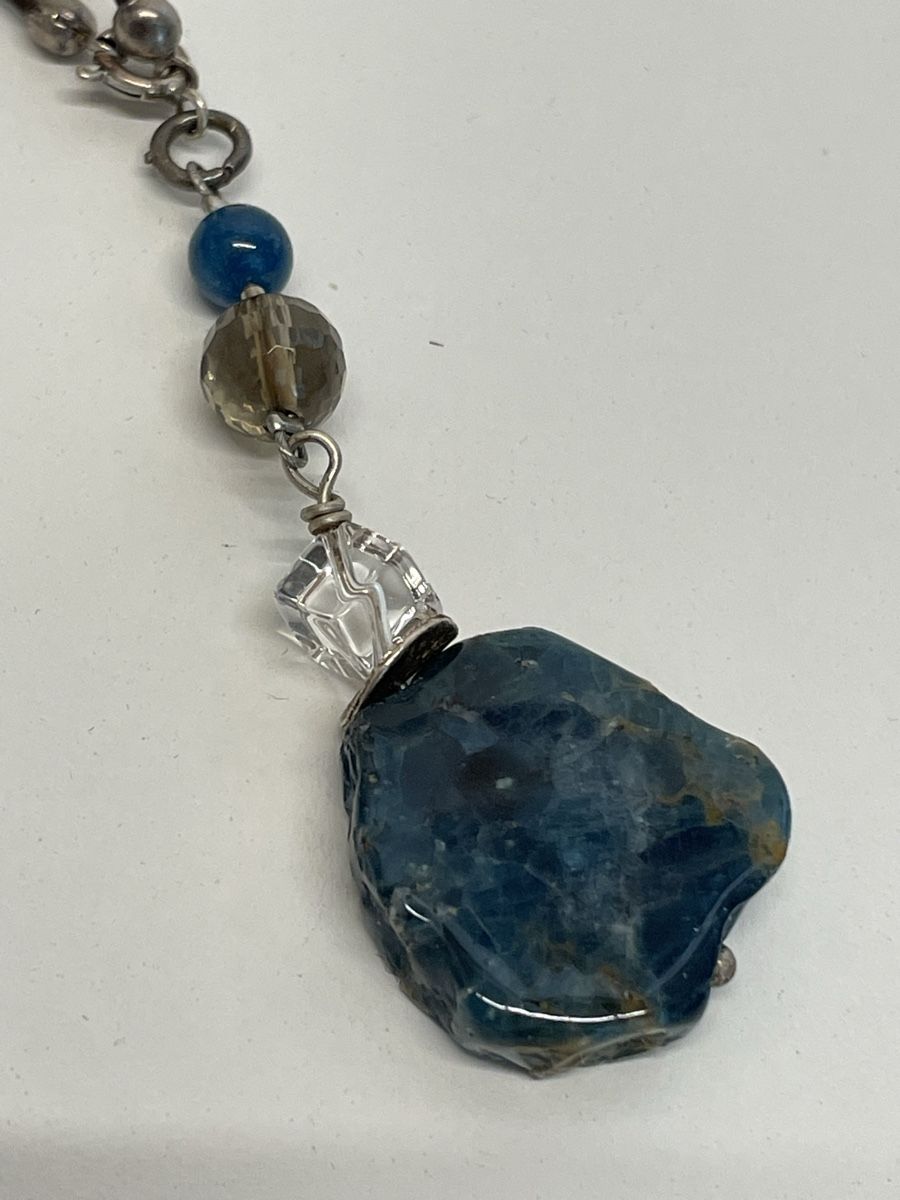 Catenine: Kette mit Apatit Anhänger – Usato da Rümlang venduto da euqinom16 1