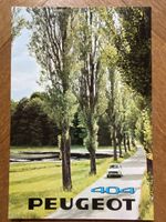PEUGEOT 404 Prospekt 1969 Limousine Grand Tourisme catalogue