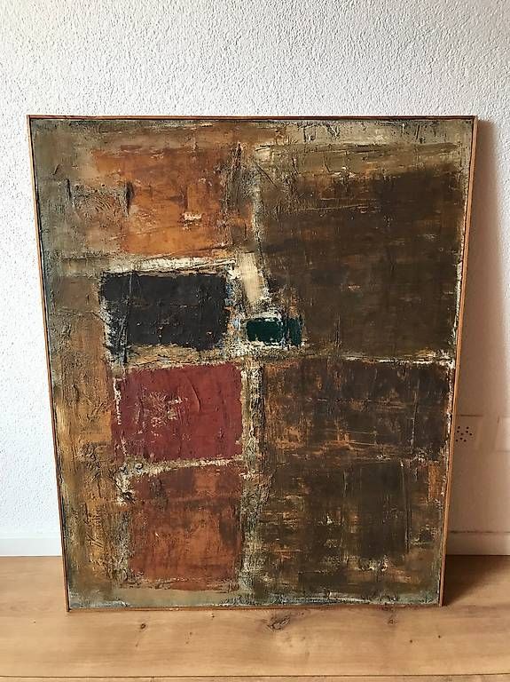 Dipinti: Gemälde Josef Staub Abstrakte Kunst "San Vinzenco" – Usato da Immensee venduto da wgo_268n