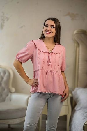 Wunderschöne rosa Bluse S 