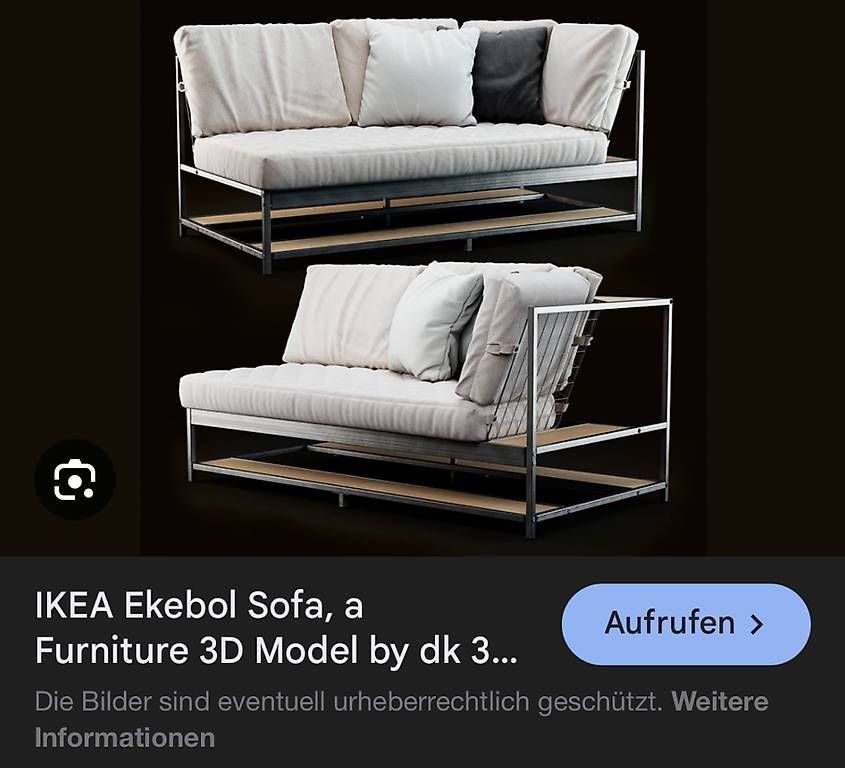 Ikea Divani: Ekebol IKEA Sofa – Usato da Zürich venduto da Vanja_Ivana 1