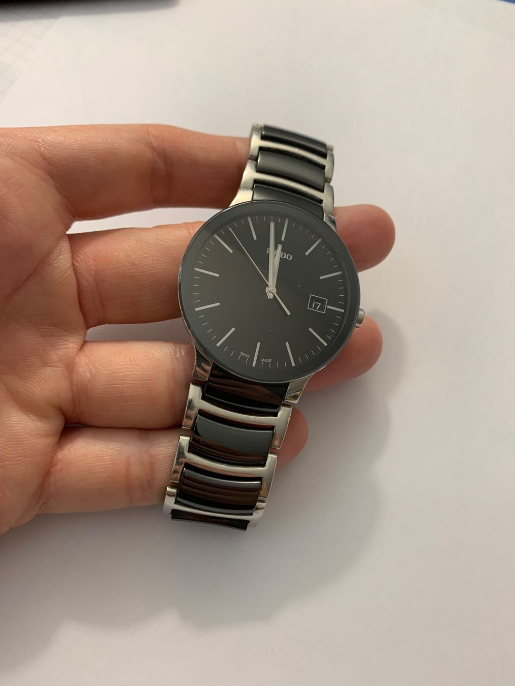 Rado Orologi: Rado Centrix Uhr 38mm läuft – Usato da Goldau venduto da WatchDealer1 1