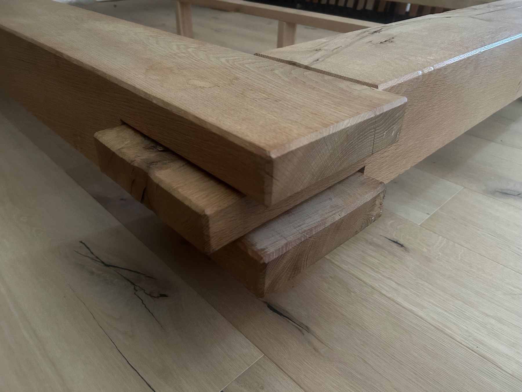 Letti: Bett Eiche Massiv 160x200 – Usato da Oberneunforn venduto da Jami1202 4