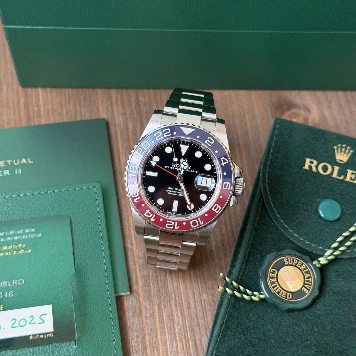 Rolex Orologi: Rolex Pepsi 126710BLRO 2025  – Usato da Genève venduto da mgcrd