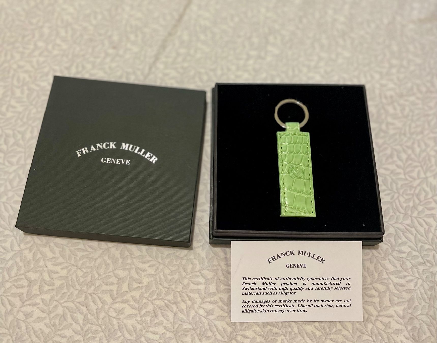 Porte-clés: PORTE-CLÉS Franck Muller – Neuf avec emballage d'origine à Genève par Annilu