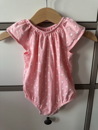 Little Me Baby Girls Pink Floral Romper - 6 Months