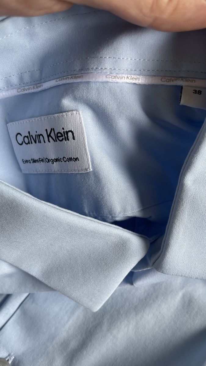 Calvin Klein Camicie: Calvin Klein Hemd, Hellblau, Gr. 38 - Top Zustand! – Usato da Mettmenstetten venduto da Sunsethunter04 2