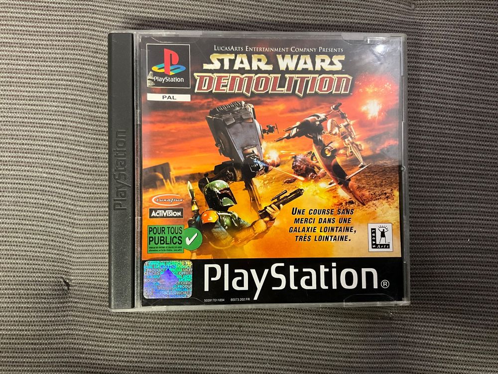 STAR WARS DEMOLITION playstation 1 (PS1