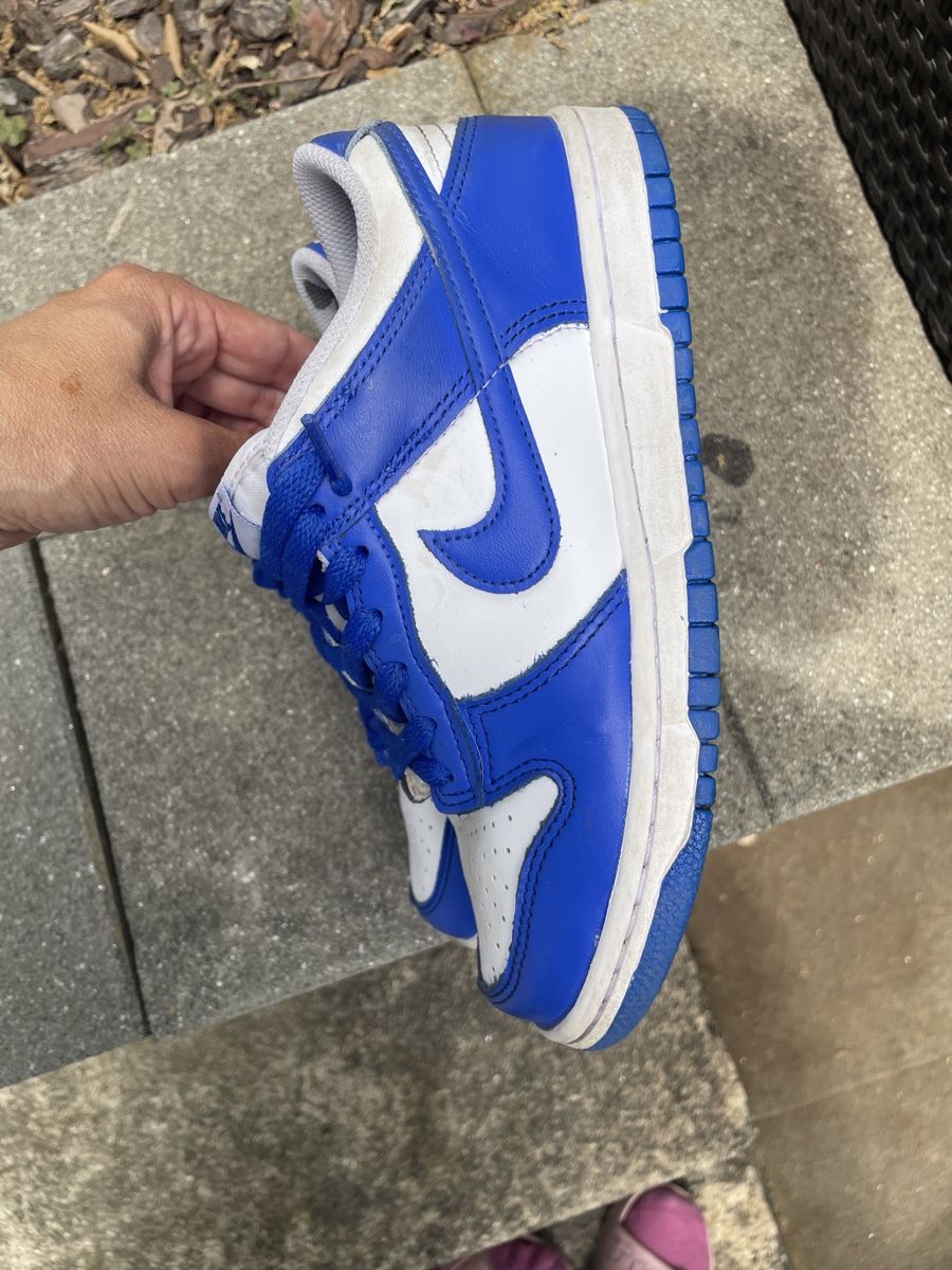 Nike Scarpe da uomo: Nike Dunk Low, taglia 38 blu/bianco – Usato da Gudo venduto da sox80 2