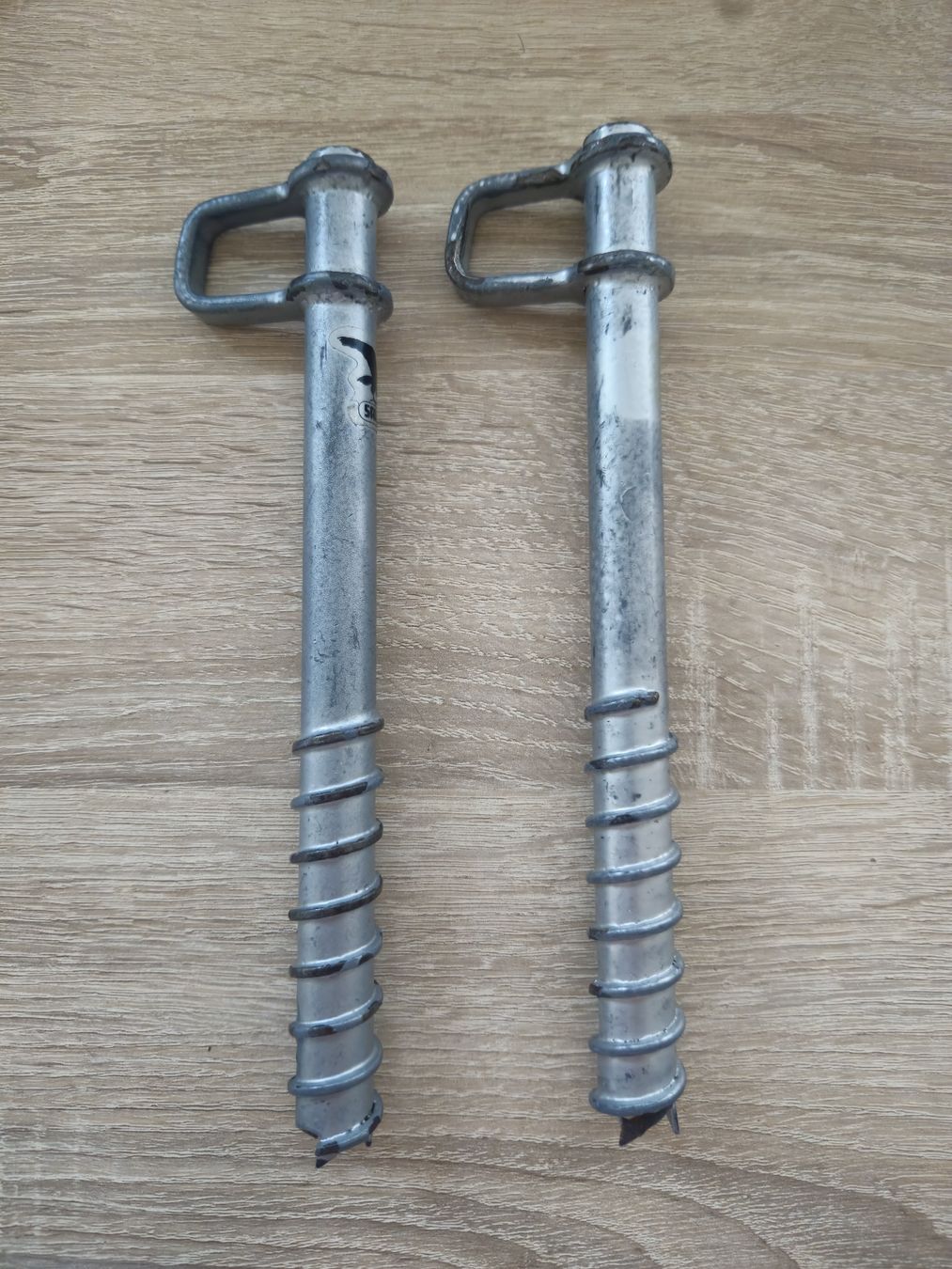 Attrezzatura da arrampicata: 2x Vintage Salewa Eisschrauben – Usato da Basel venduto da Boichak60 1