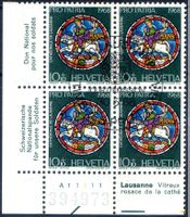 MAI JÄGER ZU PFERD 1968 PRO PATRIA 4ERBLOCK AUSGABETAG -Y148