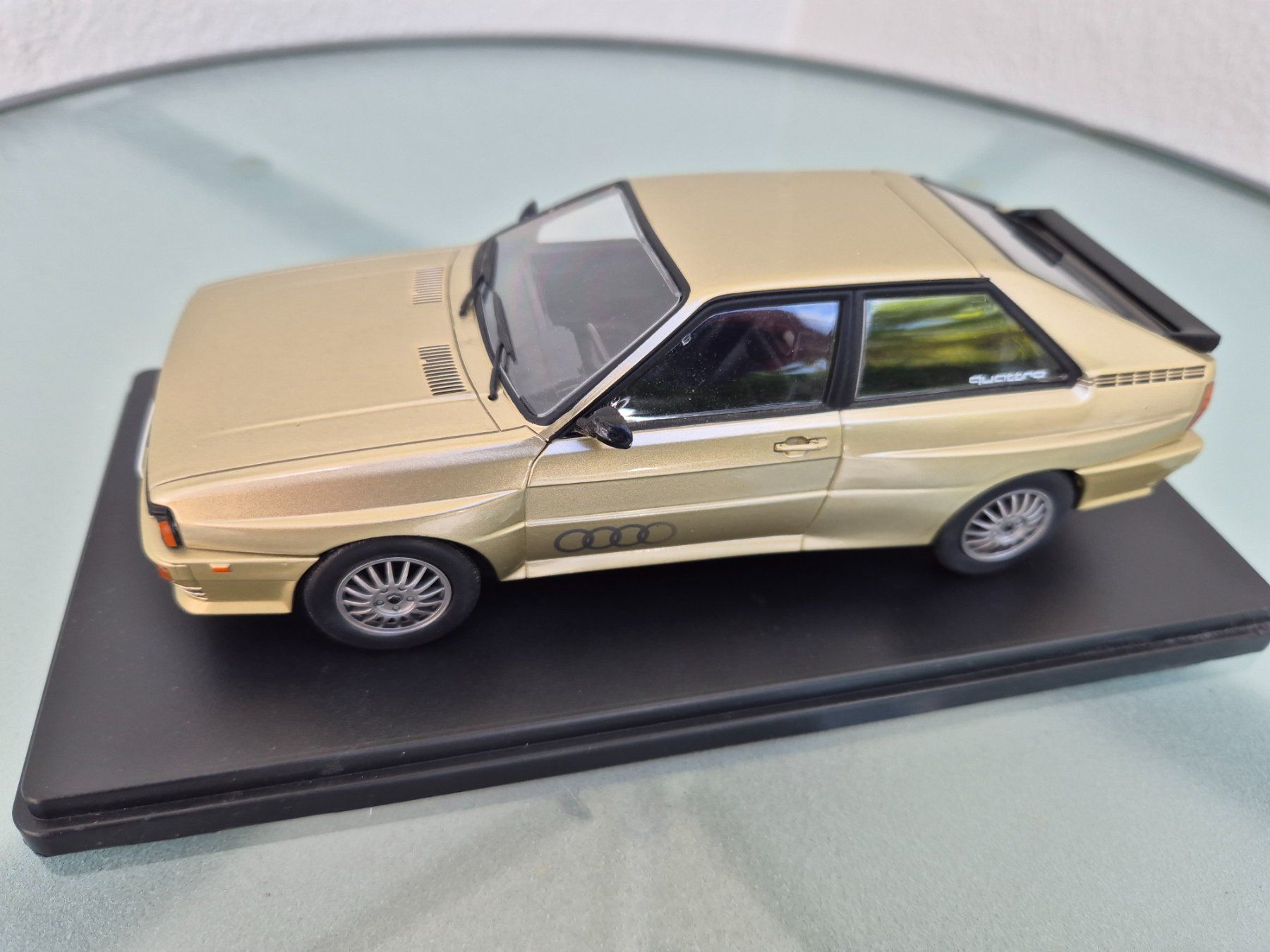 Audi Modellini d'auto: Audi Quattro. 1:24. – Usato da Oberbuchsiten venduto da laffite54 2