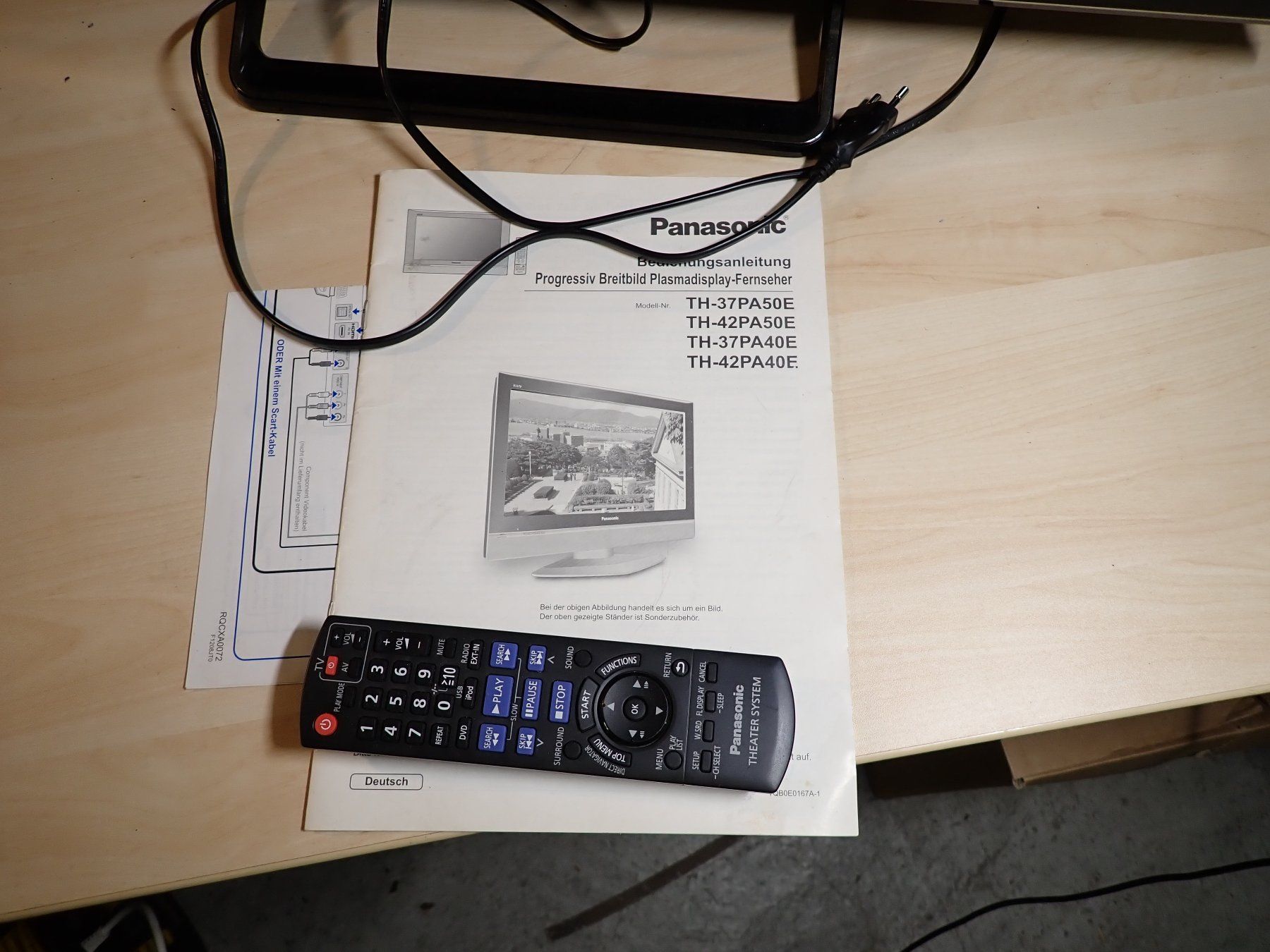 Panasonic Fernseher: PANASONIC TV  74 x 44 cm – Gebraucht aus Wallisellen von Mf1000 1
