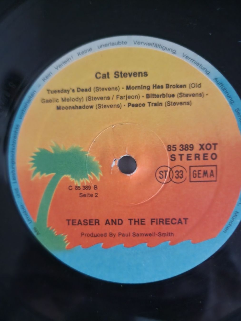 Dischi in vinile: Cat Stevens - Teaser and the Firecat – Usato da Pfaffnau venduto da gunport 5
