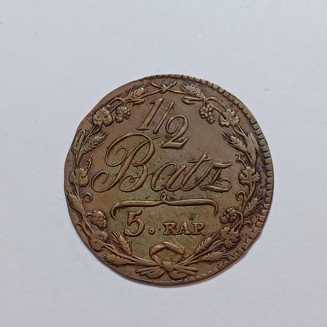 Tutti le monete: 1/2 Batzen 1807 Waadt – Usato da Pfäffikon ZH venduto da Schweizer_Muenzen
