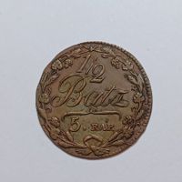 1/2 Batzen 1807 Waadt