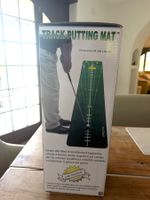 Track Putting Mat Golfer Trainingsmatte M 300x50cm neu