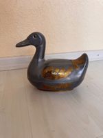 Antike Zinn-Ente Dose