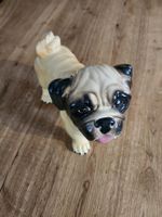 Hund / Mops Deko, Vintage