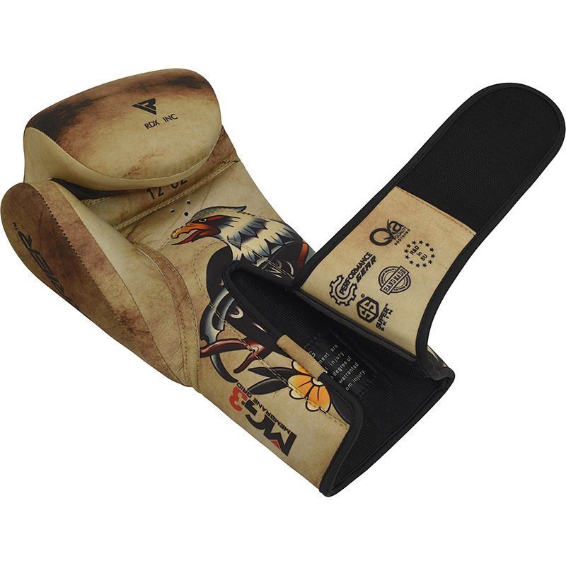 Guanti & manicotti: Boxhandschuhe HARRIER TATTOO 12 Once Oz – Nuovo e nell'imballaggio originale da Schliern b. Köniz venduto da TITANSport 4