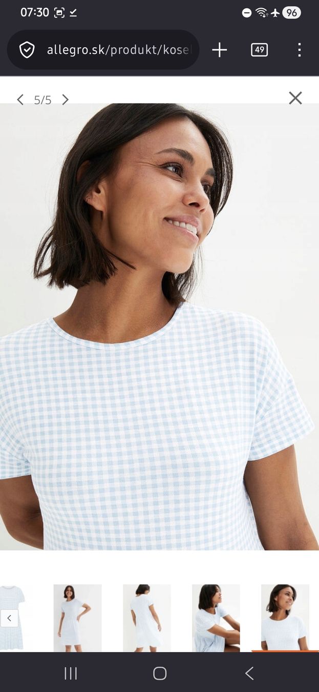 Vestiti: Kariertes Sommerkleid 36/38 – Usato da Zürich venduto da Steffi-97 5