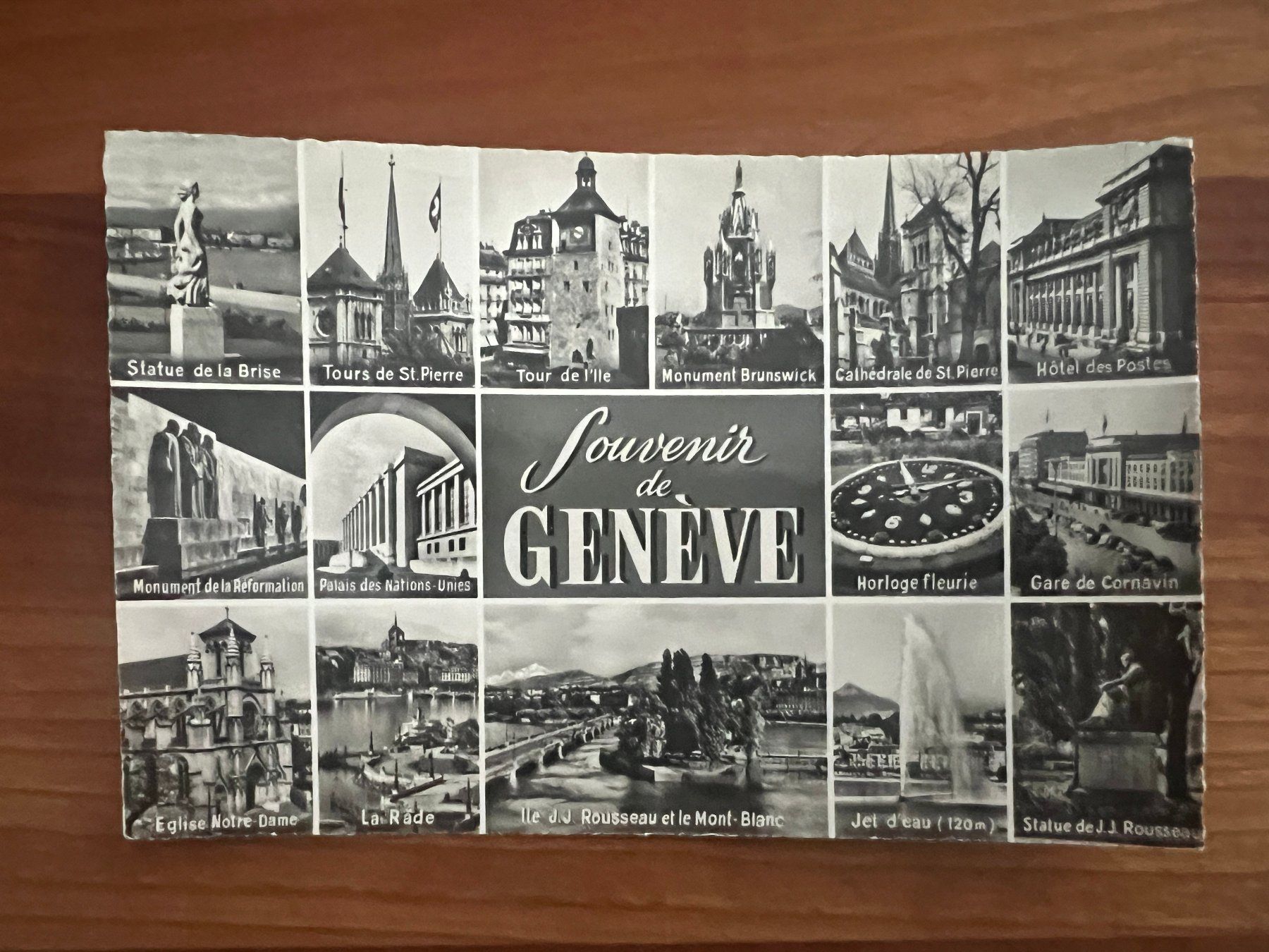 Cartoline postali: AK    1955 Genf  (G3082) – Usato da Hinwil venduto da Sidi4
