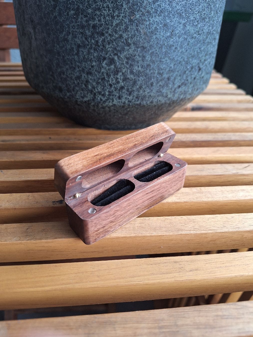 Anelli: Ringbox Hochzeit – Nuovo e nell'imballaggio originale da Jona venduto da SL95 4
