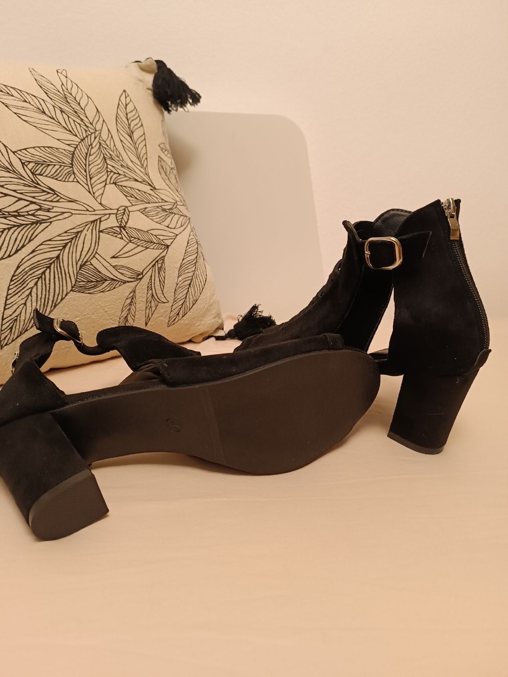 Scarpe da donna: Sandales noire été hiver – Nuovo e nell'imballaggio originale da Gampelen venduto da jacopo189 3