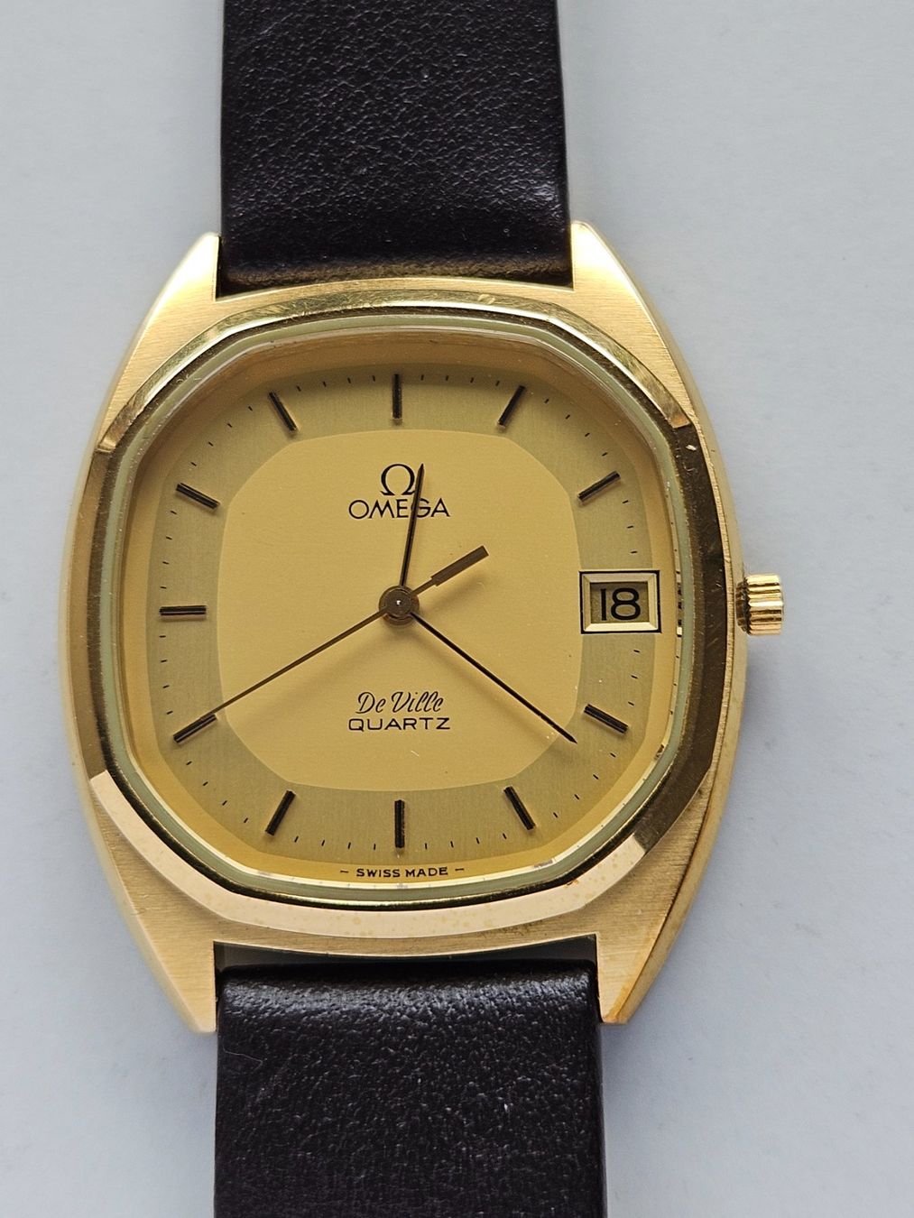 Omega Orologi: 151 Omega De Ville Quartz Date – Usato da Berikon venduto da mmm21