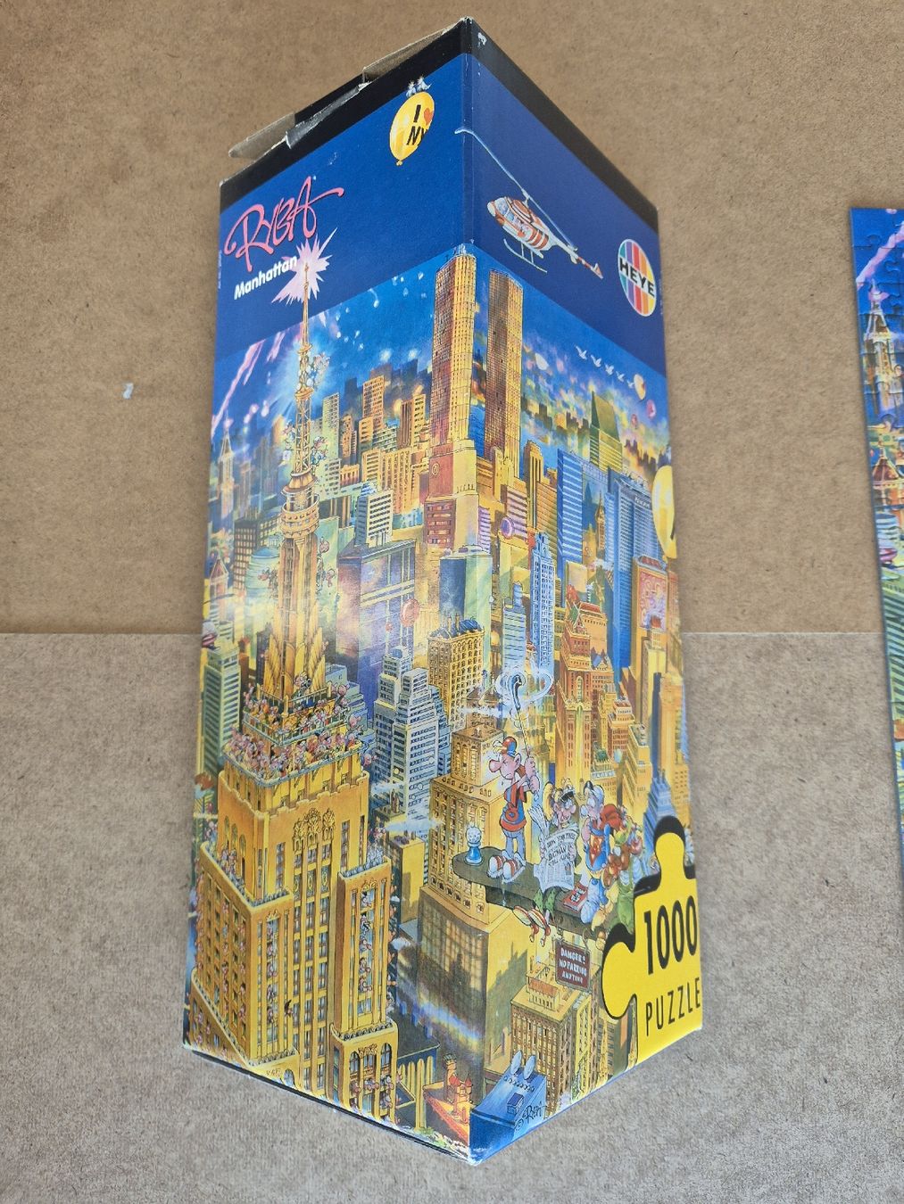 Heye Puzzle: Ryba Puzzle "Manhattan" 1000 Teile – Usato da Wernetshausen venduto da cmmj2022 2